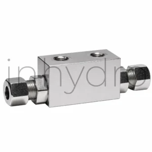 VRDE-DIN2353 — гидрозамок двусторонний